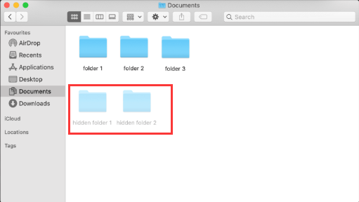 Как создать скрытую папку на Mac
