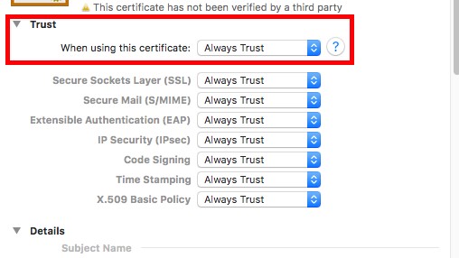 Jak sprawić, by mój komputer Mac zaufał certyfikatowi