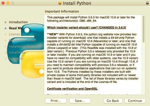Установите обновленный Python на Mac
