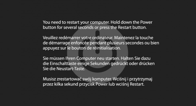 Kernelpaniek op Mac