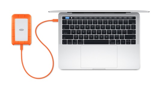 LaCie Rugged USB-C harde schijf