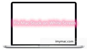 Fix Mac vast op wit scherm
