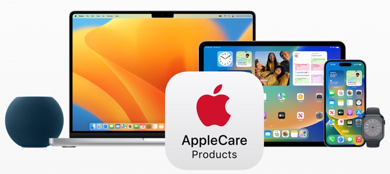 На какой продукт распространяется действие AppleCare