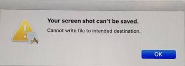 Zrzut ekranu na komputerze Mac nie działa