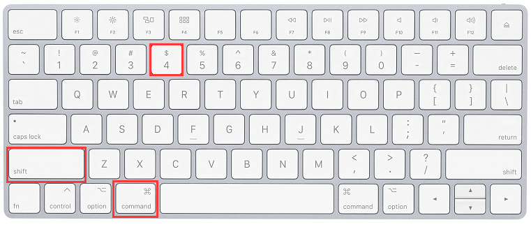 ScreenShot no Mac usando atalhos de teclado