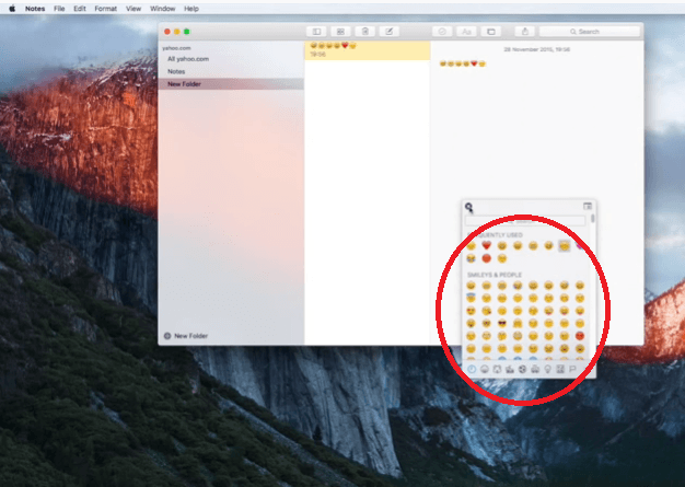 Comience a usar el teclado Emoji en Mac