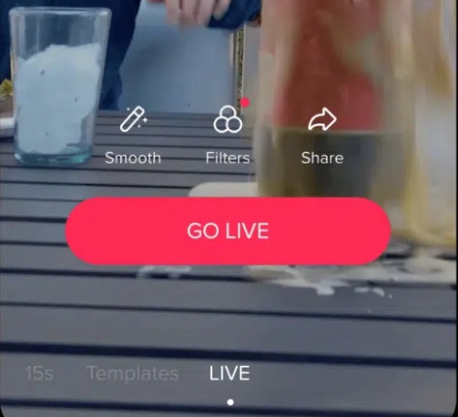 Implemente uma transmissão ao vivo no TikTok