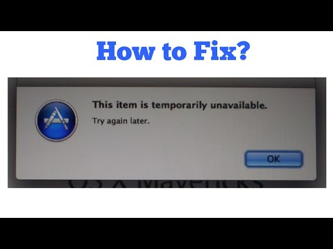 Fix This Item Is Temporarily Unavailable