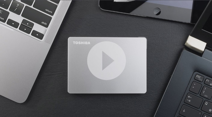 Toshiba Canvio Flex-Een van de beste externe harde schijven voor videobewerking op Mac