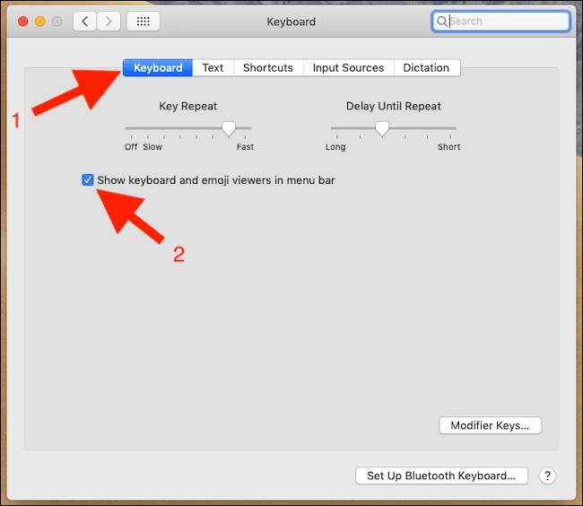 在 Mac 上使用死键键入重音