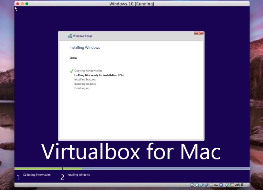 VirtualBox — эмулятор Windows для Mac