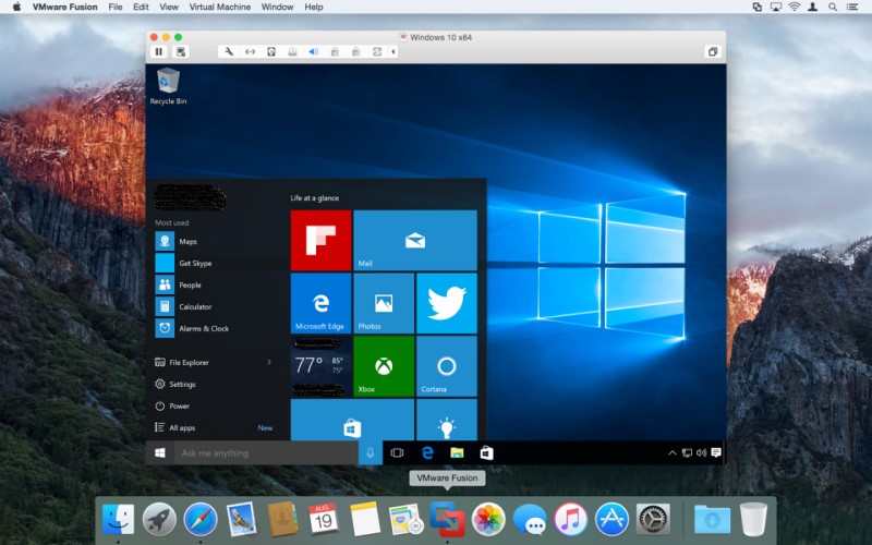 VMWare Fusion: A Windows Emulator for Mac