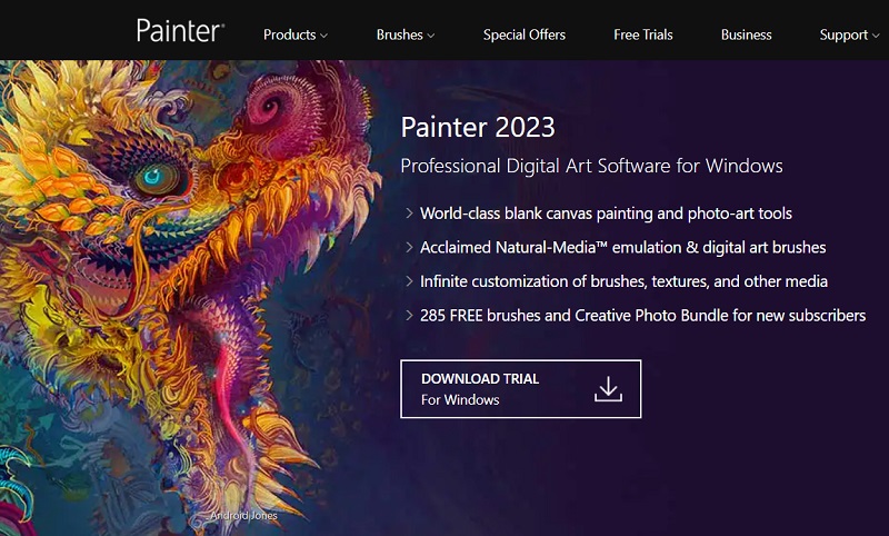 Alternatieven voor Procreate: Corel Painter