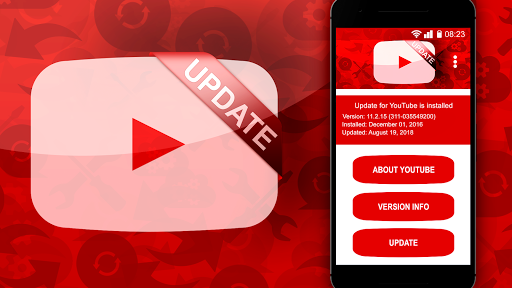 Update je YouTube-app