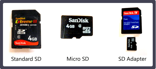Expand Space Using A SD Card