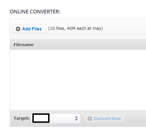 تحويل ملفات RA باستخدام Aconvert