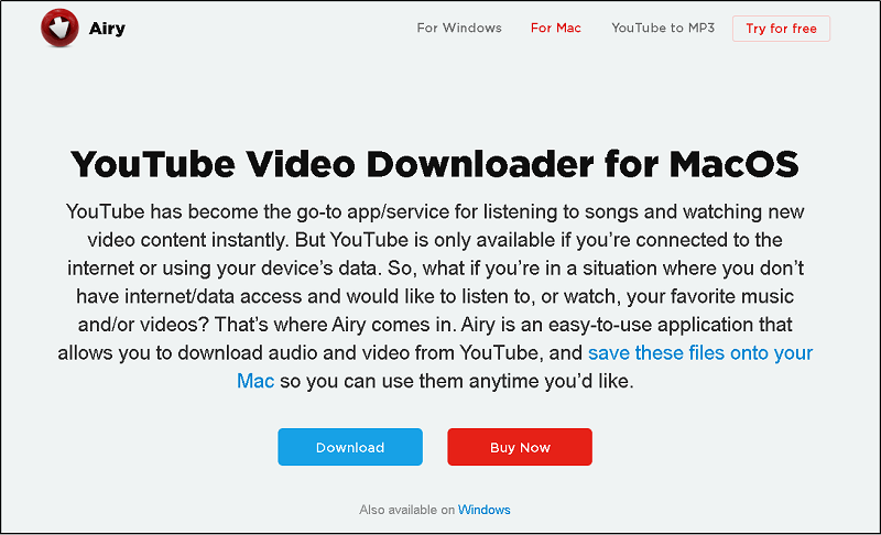 适用于 Mac 的 YouTube 到 MP3 转换器