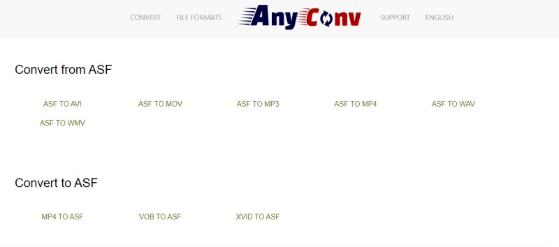 Convert ASF Files Online for Free