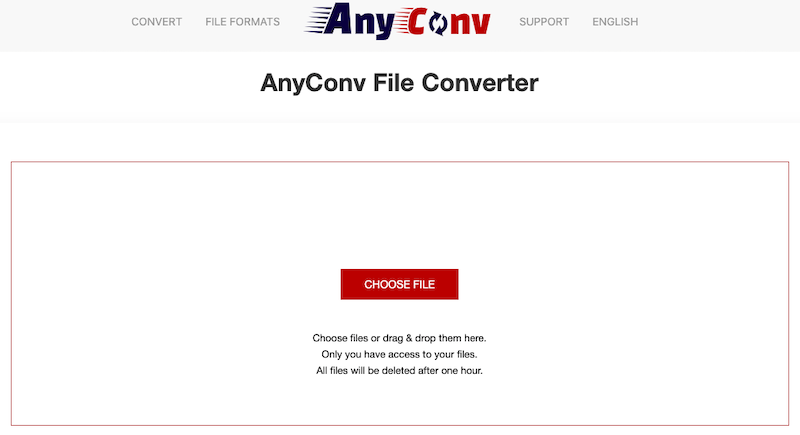 Visit AnyCOnv.com to Convert MKV to M4A