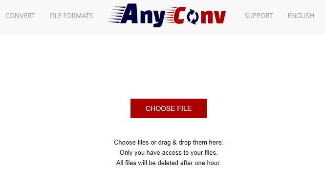 Convert MKV to TS via AnyConv