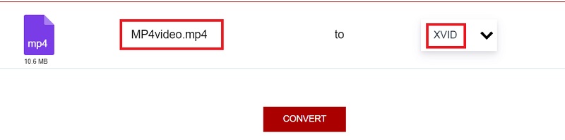 Convert MP4 to Xvid Online