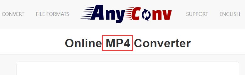 Converter OGG para MP4 Online