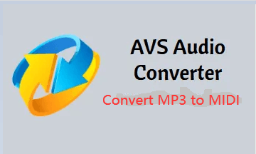 Konwerter audio MP3 na MIDI AVS