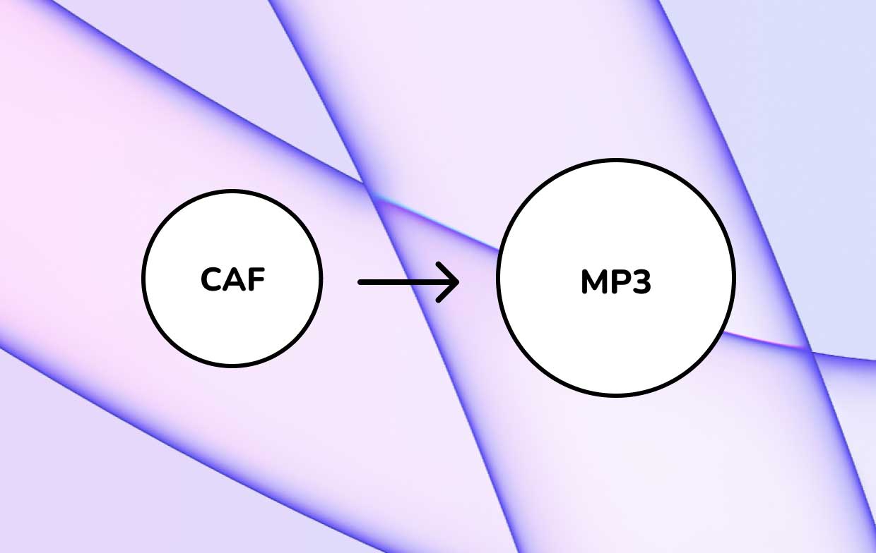 CAF를 MP3로 변환