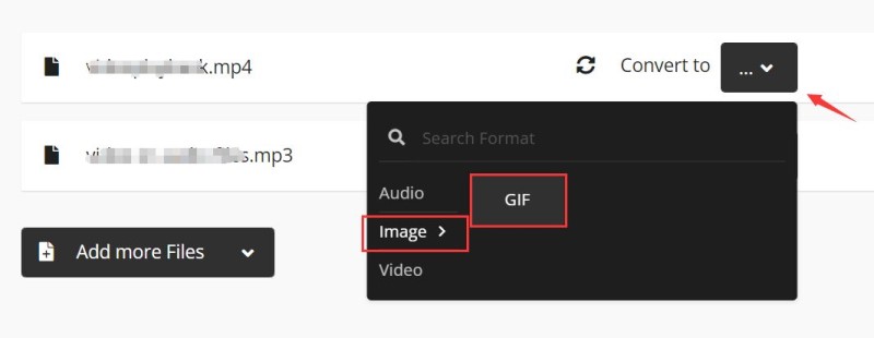 CloudConvert helpt u bij het online maken van GIF's