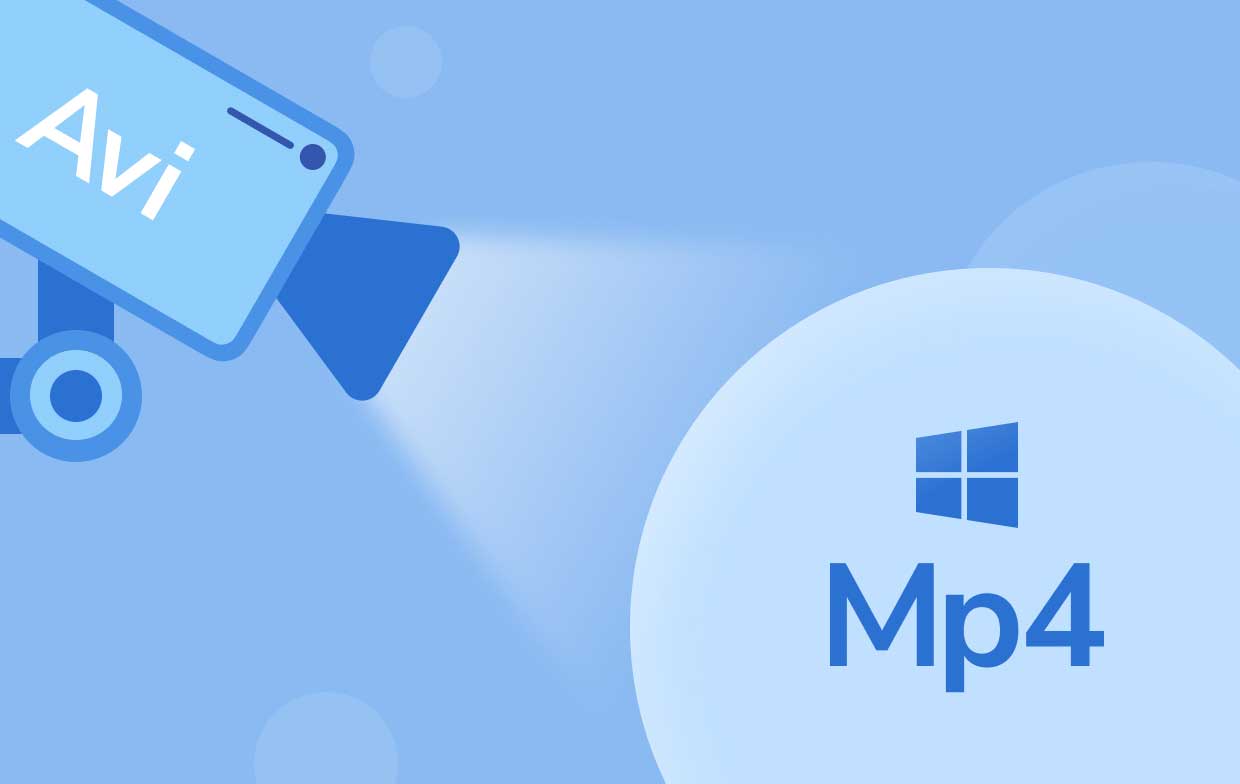 Convert AVI to MP4 on Windows 10