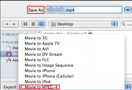 iMovie gebruiken om videobestanden te converteren