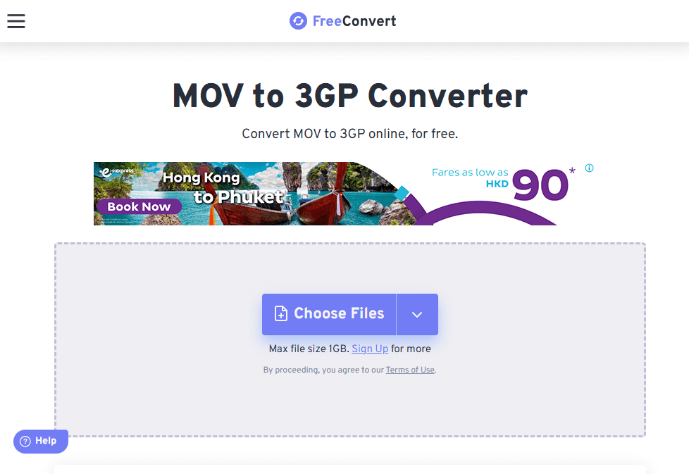 Convert MOV Files Free Online