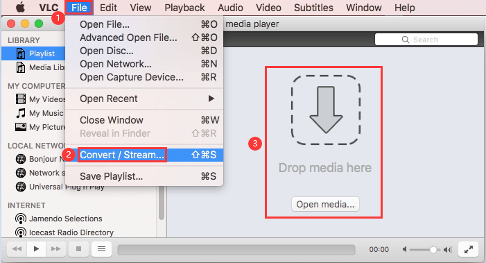 Использование VLC Media Player для конвертации MOV в MP4