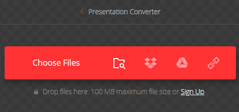 Convert Powerpoint to Video Convertio