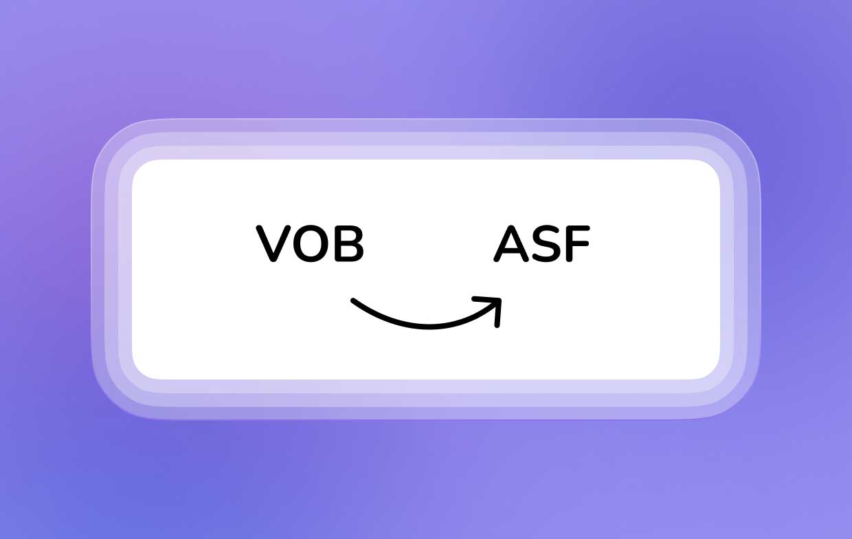 Как конвертировать VOB в ASF