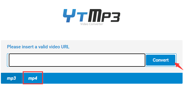 Convert YouTube to MP4 via YTMP3