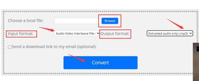 Converteer AVI naar MP3 Online
