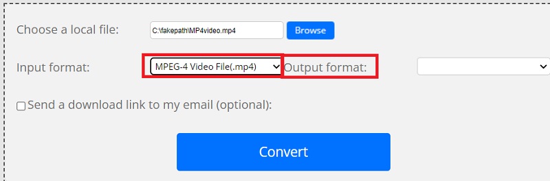 Превратите MP4 в формат H.264 онлайн