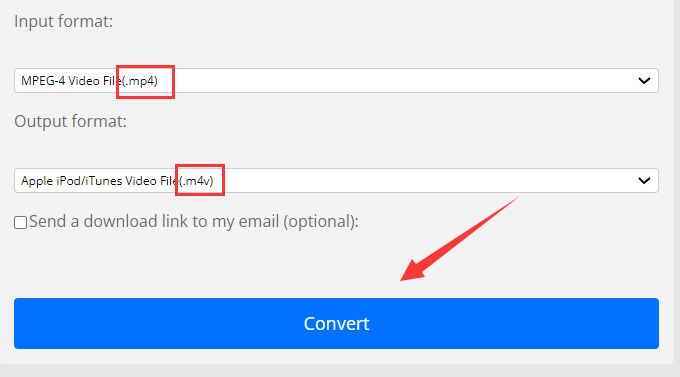 Converteer MP4 gratis naar M4V