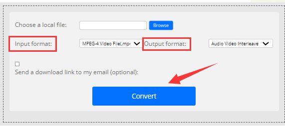 Convert MP4 to VOB Online