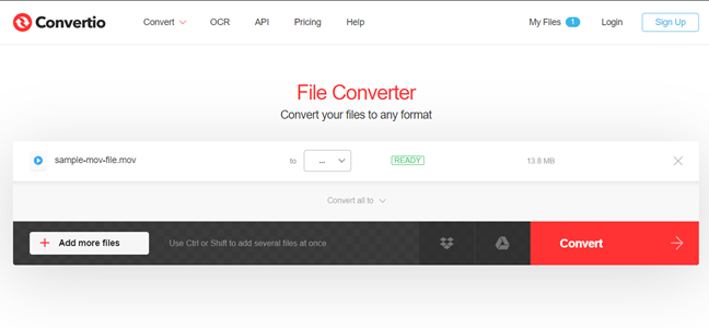 WAV to AU Converter Convertio.co