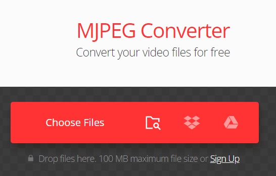 Use Convertio MJPG Converter to Transcode MJPG Files