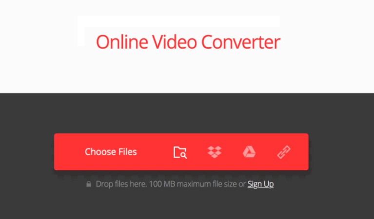 Converta facilmente MP3 para AVI Online