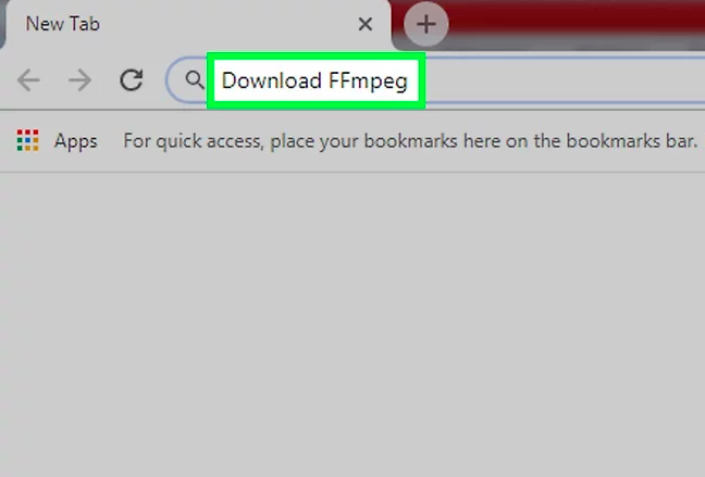 Загрузите FFmpeg для конвертации MP3 в MPG
