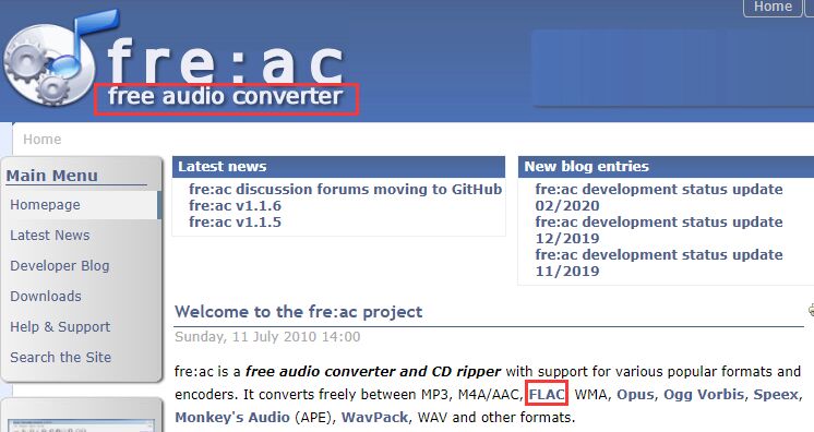 Converteer AIFF gratis naar FLAC