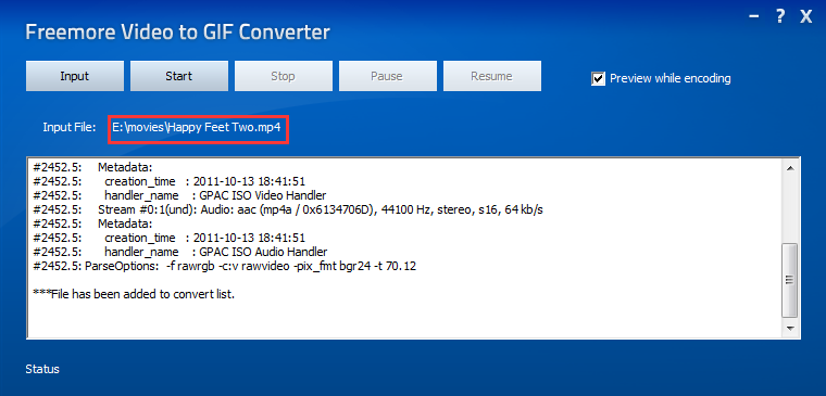 Convert MP4 to GIF Use Freemore Video To GIF Converter