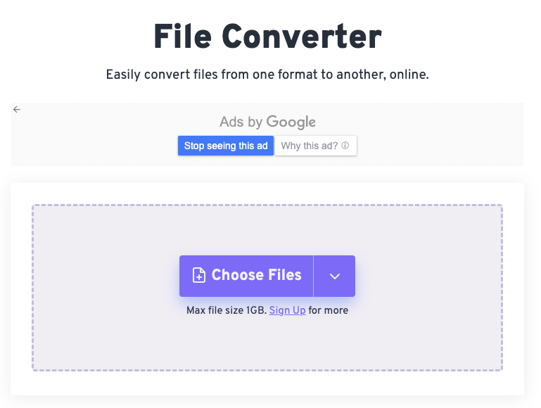 Convert APE to MP4 Using FreeConvert