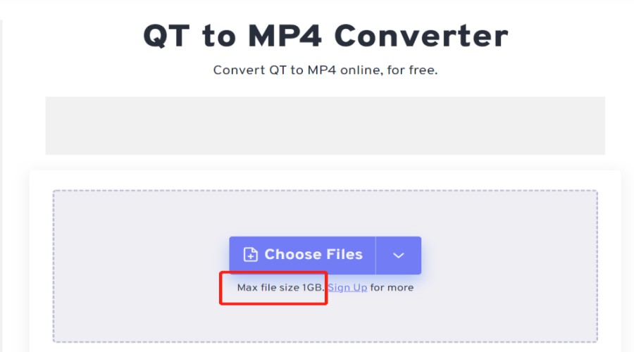 Бесплатный онлайн-конвертер QuickTime в MP4