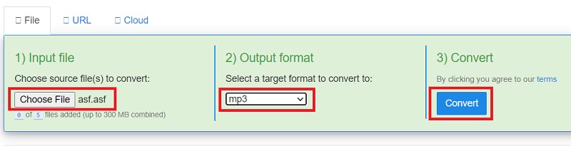 Verander ASF moeiteloos naar MP3
