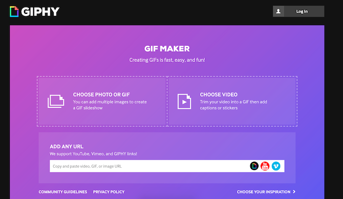 Convert AVI to GIF Using Giphy